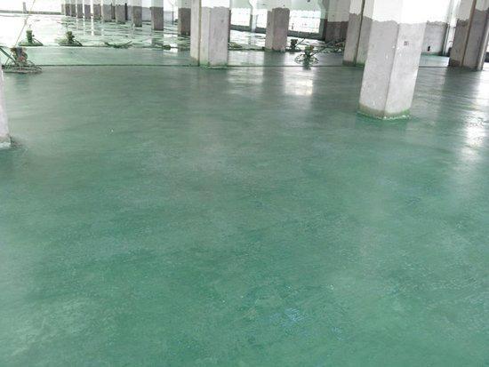 绿色金刚砂地坪